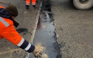 Сегодня в Астрахани опять начался ремонт Нового моста, теперь по-другому