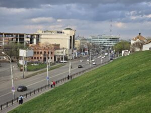 Центр Астрахани будут освещать иностранные светильники