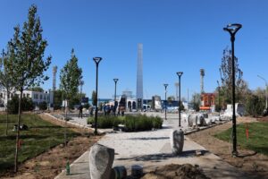 Движение возле Центрального стадиона перекроют из-за открытия стелы