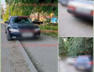 В Астрахани по фото из интернета эвакуировали стоявший во дворе автомобиль