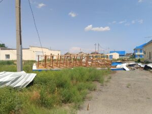 Никто не комментирует: у кадетского корпуса под Астраханью сорвало крышу