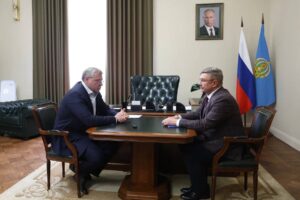 Астраханский губернатор поддержал кандидатуру Сергея Новака на предстоящих выборах главы Ахтубинского района