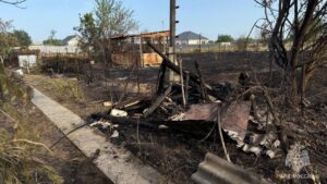 Под Астраханью из-за сварки случился огромный пожар