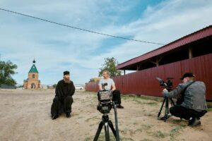 В Астраханской области известный телеканал снимает фильм о страшных событиях прошлого