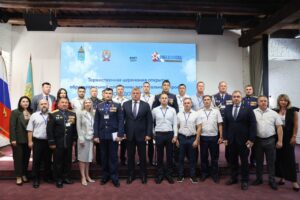 Астраханский губернатор провел лекцию для участников кадровой программы «Победоносец»