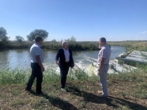 Подкачка воды в Западно-подстепные ильмени на контроле депутатов Думы Астраханской области
