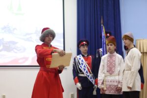 Воспитанникам астраханского казачьего кадетского корпуса рассказали об Иване Грозном