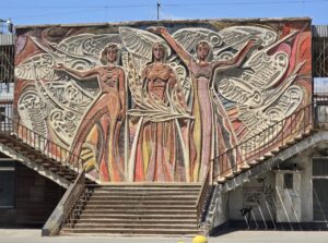 Три мозаики в центре Волгограда признают объектами культурного наследия