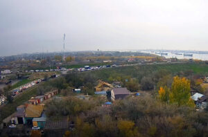 В Астрахани неожиданно перекрыли одну из полос Старого моста