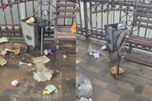 Астраханцы показали, какой ужас творится по утрам на мосту Влюбленных 