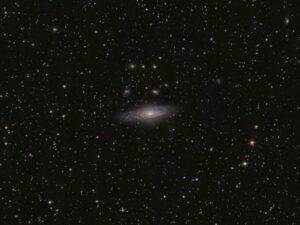 Астраханский астроном запечатлел одну из самых дальних галактик