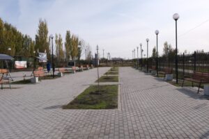 Благодаря нацпроекту в Приволжском районе обустраивается еще одна общественная зона