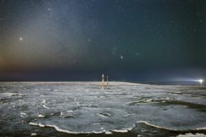 Уникальное место в Астраханской области в объективе камеры превратилось в другую планету