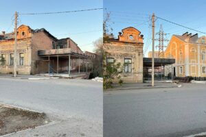 В Астрахани к аварийному дому — объекту культурного наследия — незаконно пристроили веранду