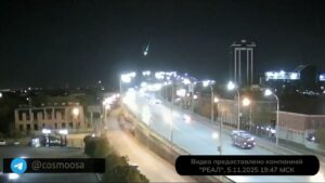 В небе над Астраханью сняли на видео ярчайший метеорит