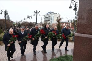 В Астрахани почтили память Гейдара Алиева