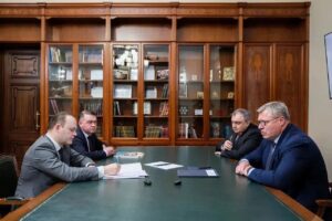 Игорь Бабушкин обсудил тему оздоровления Волги с зампредом Госдумы РФ