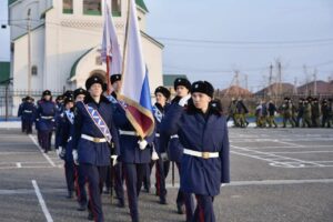 В Астраханской области стартовала военно-спортивная игра для юных казаков