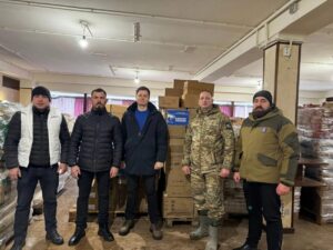 Из Астраханской области доставили гуманитарную помощь в Белгород