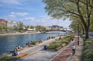 В Астрахани показали, как можно преобразить набережные городских каналов