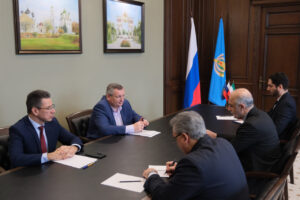 Игорь Мартынов обсудил с генконсулом Ирана в Астрахани экономическое сотрудничество