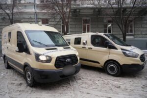 Астраханская область отправила на СВО инкассаторские машины