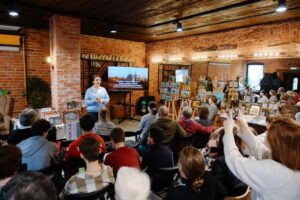 В Астрахани презентовали краеведческий блокнот о курорте Тинаки