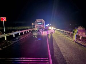 В Астраханской области молодая женщина выехала на встречную полосу и встретила свою смерть