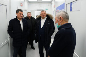 Председатель Думы Астраханской области посетил новый ФАП Камызякского района