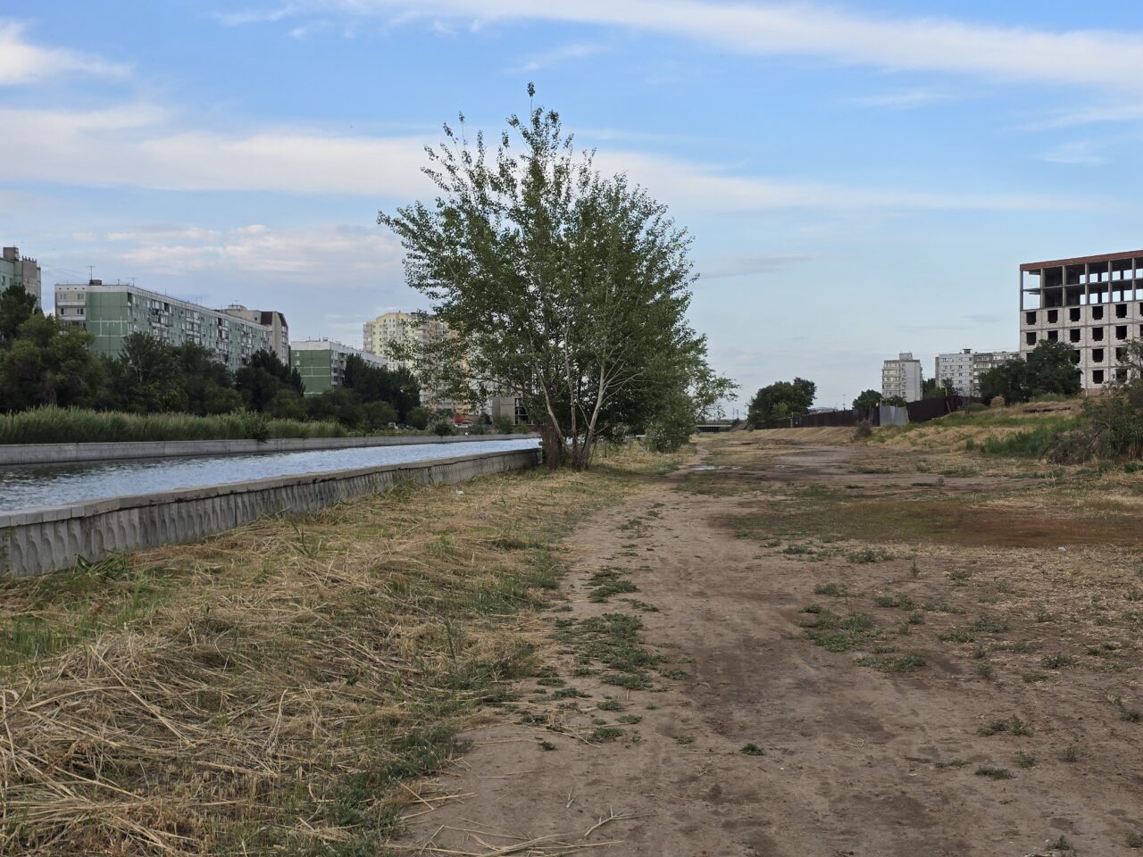 Набережная реки Кутум