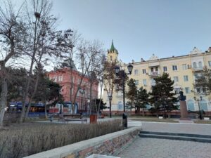 В Астрахань идет весенняя жара: солнце очень хорошо пригреет