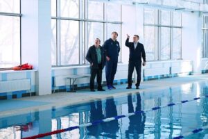 В Астрахани после капитального ремонта открыли бассейн