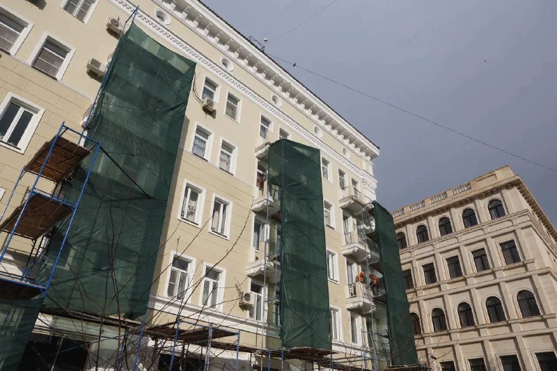 В Астрахани многоквартирные дома ремонтируют с помощью 3D-печати