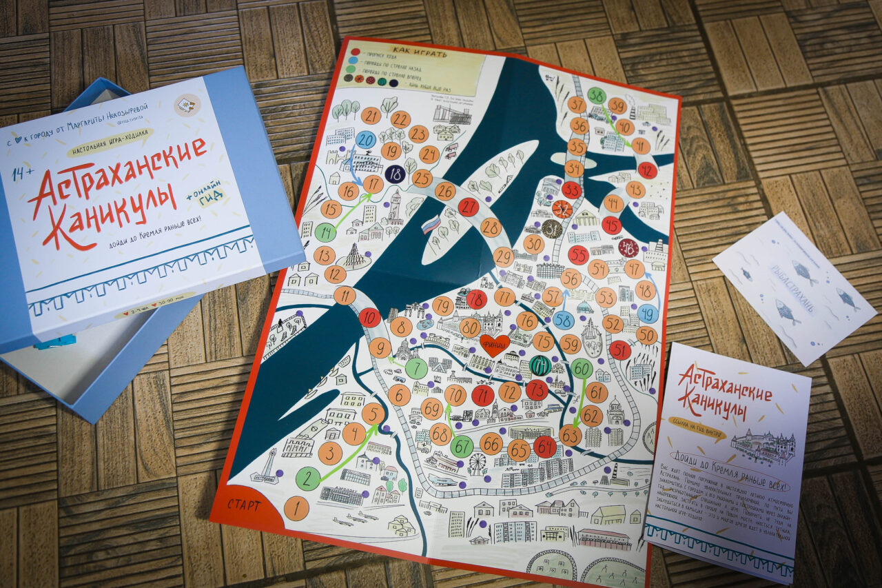 Игра «Астраханские каникулы»: кидай кубик и не попади в пасть к собакам