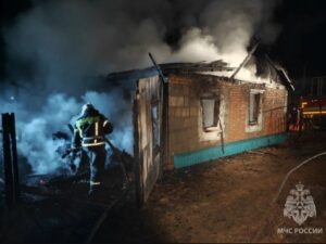 В Астраханской области в доме сгорела женщина с детьми: что привело к пожару