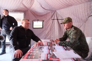 Игорь Бабушкин посетил пункт отбора на службу по контракту