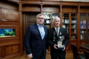 Игорь Бабушкин встретился с ликвидатором аварии на Чернобыльской АЭС