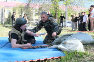 Астраханских старшеклассников готовят к службе в армии