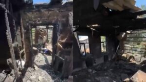 Астраханка с двумя детьми после пожара осталась без дома и год борется с районом за компенсацию