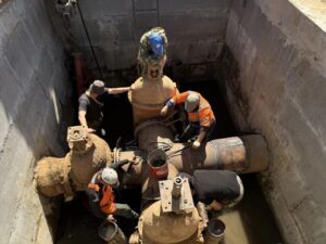 «Астрводоканал» досрочно запустил холодную воду в микрорайоне Бабаевского