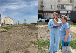Астраханка Елена Карпухина борется за преображение бесхозной территории