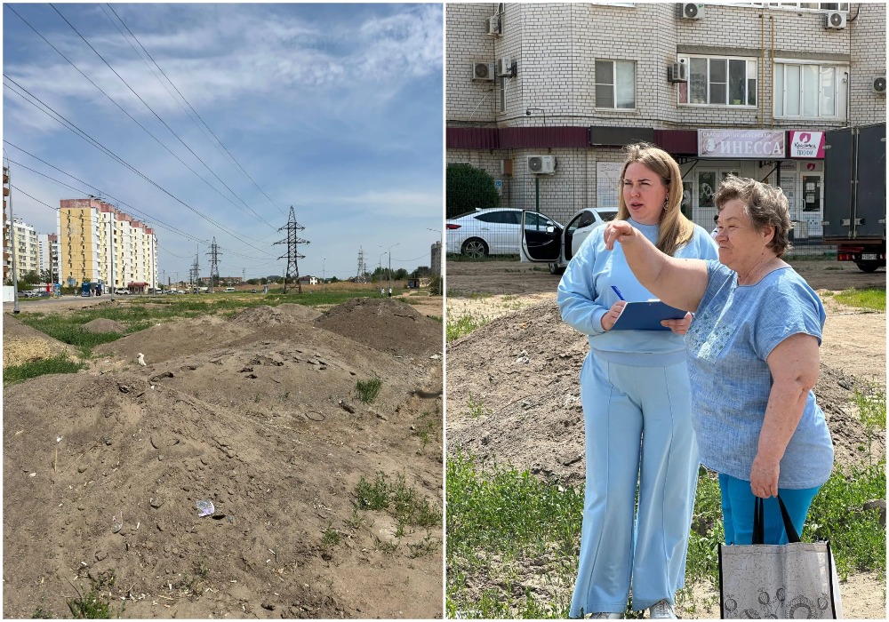 Астраханка Елена Карпухина борется за преображение бесхозной территории