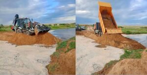 Под Астраханью пытаются сохранить воду в ильменях
