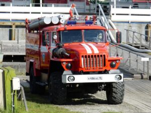 В Ахтубинском районе загорелся самолет