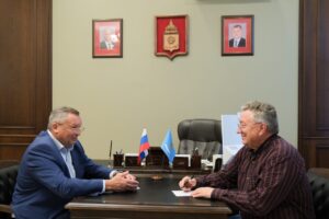Игорь Мартынов встретился с ректором СПбПУ имени Петра Великого