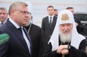 Патриарх Кирилл освятил храм Князя Александра Невского в Астрахани