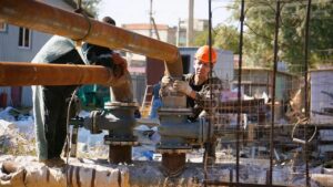 В Астрахани имитировали аварию на теплосетях