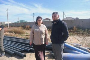 В селе Осыпной Бугор завершен капитальный ремонт сетей водоснабжения